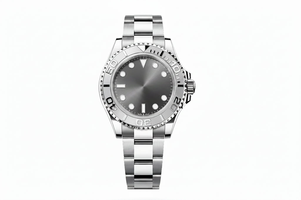 Yacht-Master Platinum Rhodium Dial Oyster Steel