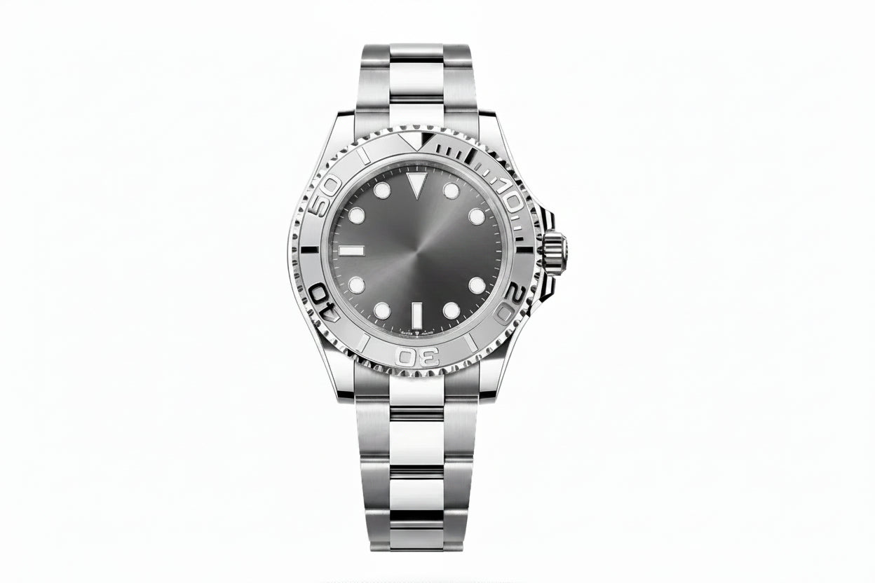 Yacht-Master Platinum Rhodium Dial Oyster Steel