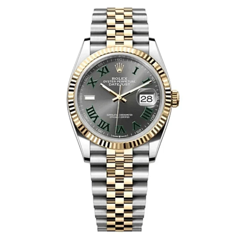 Datejust Slate Dial Steel 36mm