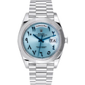 Day-Date Blue Arabic Dial Platinum 41mm