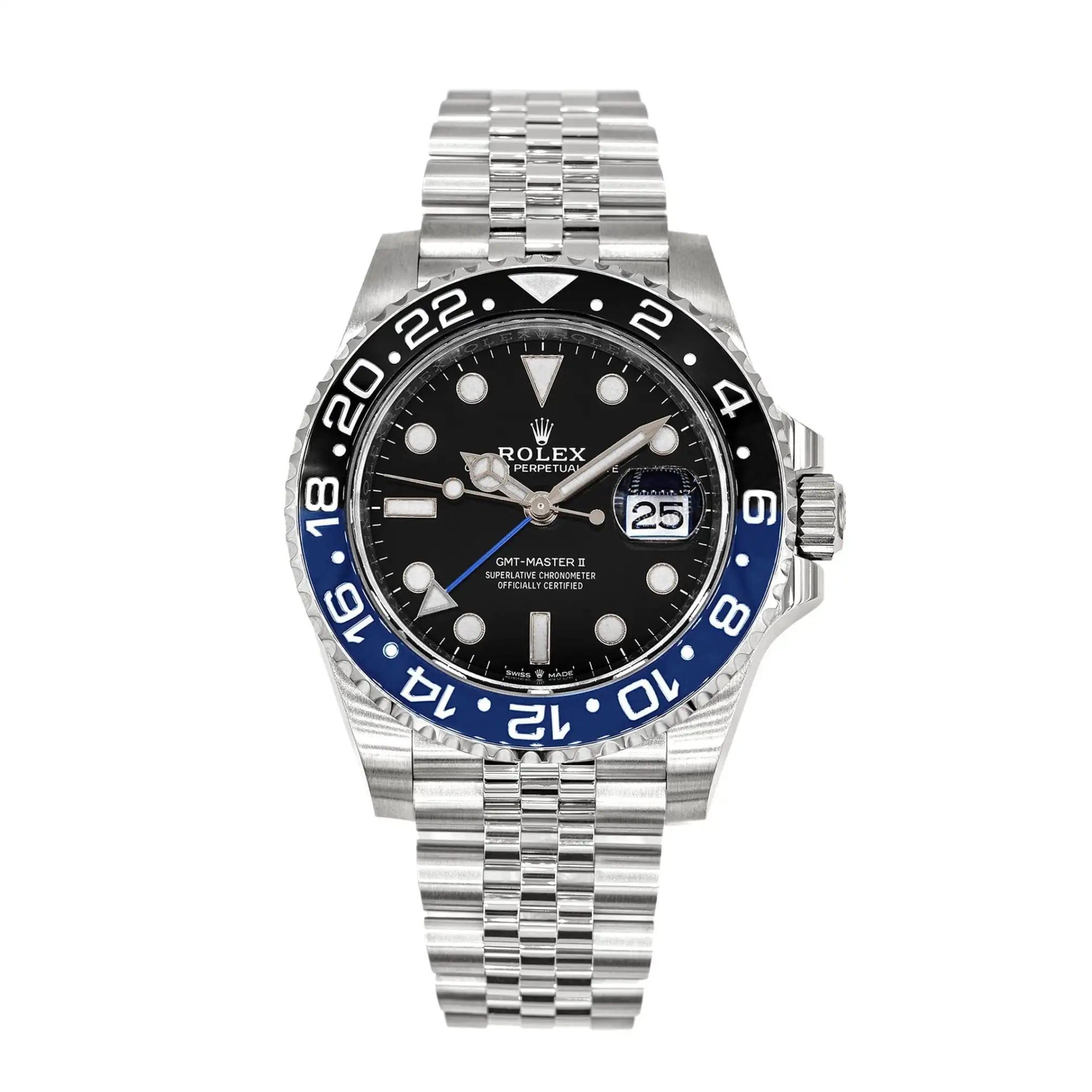 GMT-Master II Batman Black Blue Ceramic