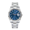 Datejust 41 Blue Index Dial Oyster Steel