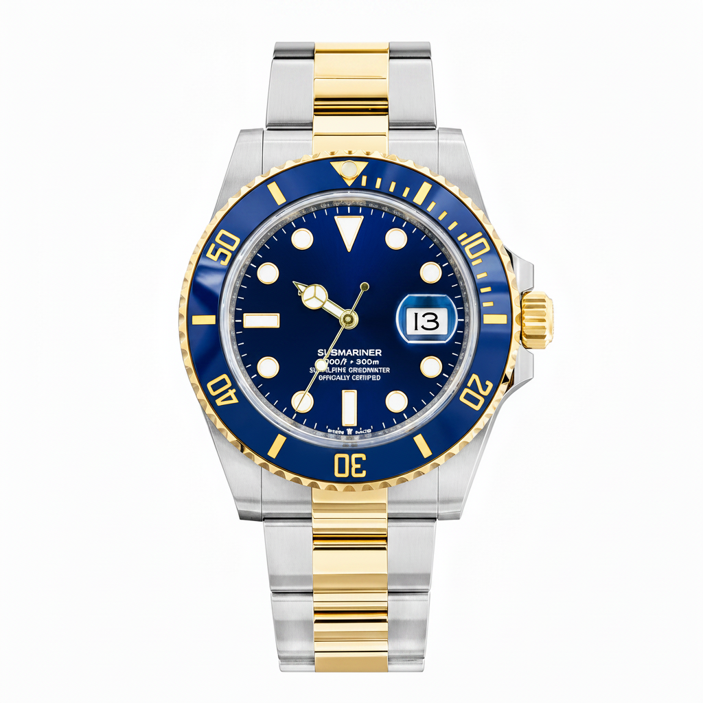 Submariner Date Two Tone Blue Dial 41mm