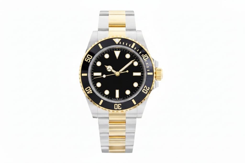 Submariner Date Black Dial Two Tone Gold